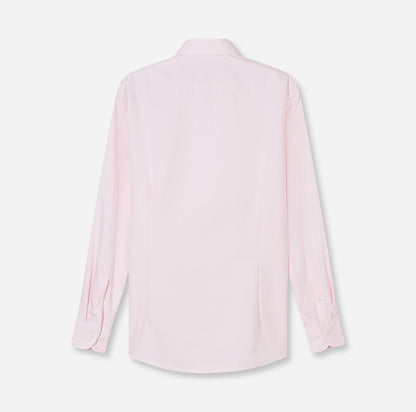 OLYMP LUXOR MODERN FIT FAUX UNI LANGARM HEMD HELLROSÉ