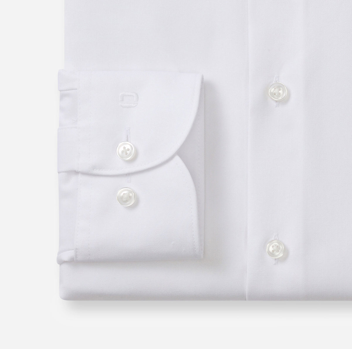OLYMP COVER SHIRT LANGARM HEMD MODERN FIT WEISS