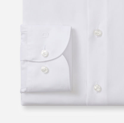 OLYMP COVER SHIRT LANGARM HEMD MODERN FIT WEISS
