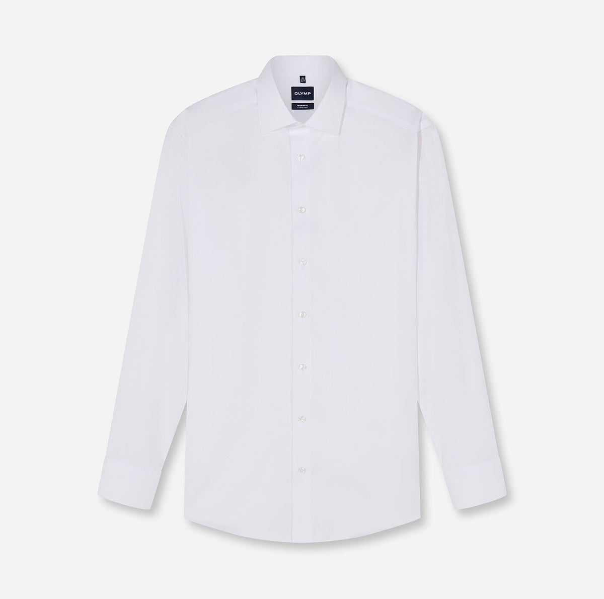 OLYMP COVER SHIRT LANGARM HEMD MODERN FIT WEISS