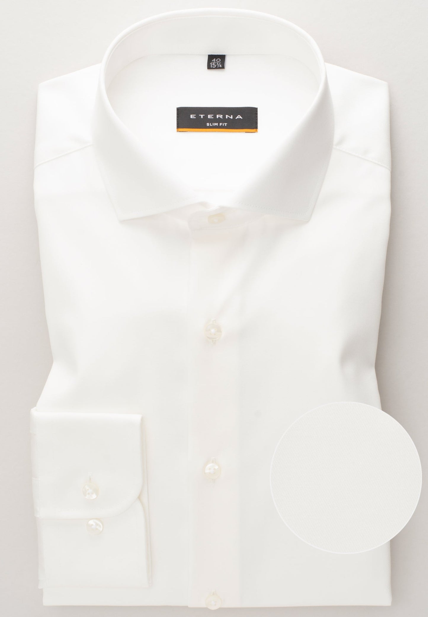 ETERNA LANGARM HEMD SLIM FIT COVER SHIRT TWILL CHAMPAGNER